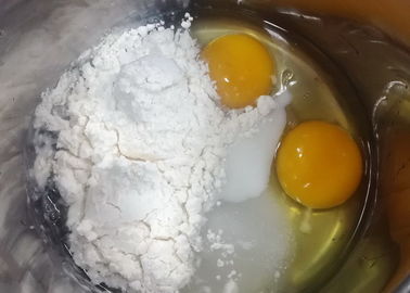 من الأبيض إلى الصفراء المستنقعات الغذائية مسحوق شكل وكيل رغوة لخلط كعكة الإسفنج